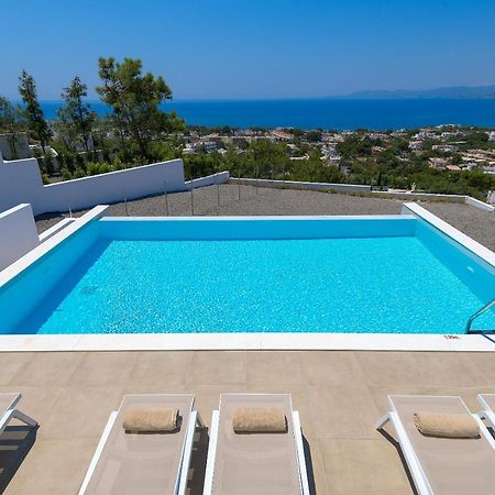 Villa Dione In Pefkos, Lindos Area Kültér fotó